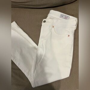 GAP Women's White skinny Jeans